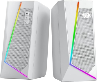 Caixa de Som Gamer Redragon Anvil RGB Branco - GS520W