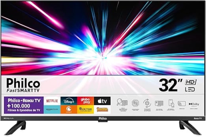 Smart TV 32” Philco LED Roku